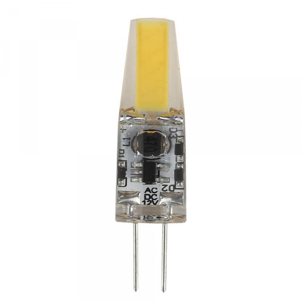 Лампа светодиодная ЭРА G4 1,5W 4000K прозрачная LED JC-1,5W-12V-COB-840-G4 Б0033198