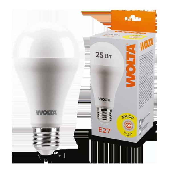 Светодиодная лампа WOLTA 25Y67BL25E27 Светодиодная лампа WOLTA 25Y67BL25E27