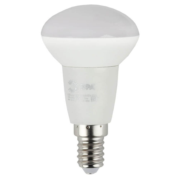 Лампа светодиодная ЭРА E14 6W 2700K матовая ECO LED R50-6W-827-E14 Б0020633 Лампа светодиодная ЭРА E14 6W 2700K матовая ECO LED R50-6W-827-E14 Б0020633