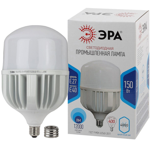 Лампа светодиодная ЭРА LED POWER T160-150W-4000-E27/E40 Б0051795