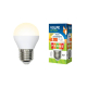Лампа светодиодная E27 8W 3000K матовая LED-G45-8W/WW/E27/FR/O UL-00001780
