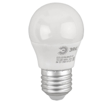 Лампа светодиодная ЭРА E27 8W 2700K матовая ECO LED P45-8W-827-E27 Б0030024