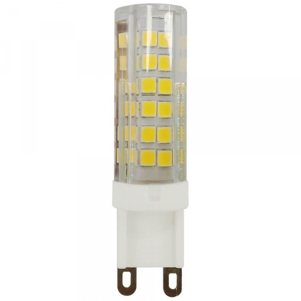 Лампа светодиодная ЭРА G9 7W 2700K прозрачная LED JCD-7W-CER-827-G9 Б0027865