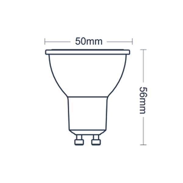 Лампа светодиодная Italline TP GU10/7W/4000K