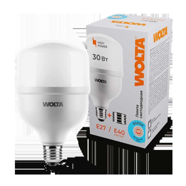 Светодиодная лампа WOLTA 25WHP30E27/40 Светодиодная лампа WOLTA 25WHP30E27/40