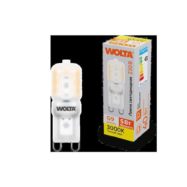 Светодиодная лампа WOLTA WSTD-JCD-5W3KG9-P Светодиодная лампа WOLTA WSTD-JCD-5W3KG9-P