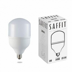 Лампа светодиодная Saffit E27-E40 30W 6400K Цилиндр Матовая SBHP1030 55091