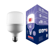 Лампа LED сверхмощная Volpe E27 40W 6500K матовая LED-M80-40W/6500K/E27/FR/NR UL-00006790