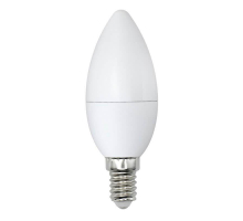 Лампа светодиодная E14 9W 3000K матовая LED-C37-9W/WW/E14/FR/NR UL-00003804