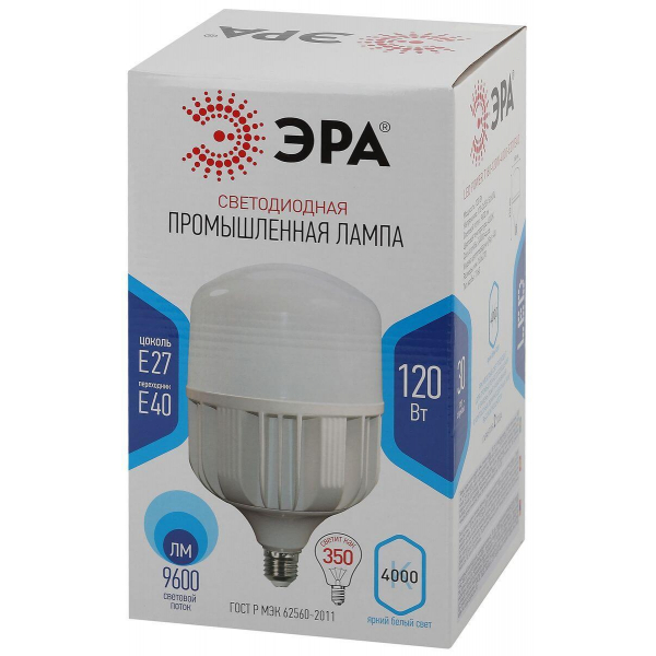 Лампа светодиодная ЭРА LED POWER T160-120W-4000-E27/E40 Б0051793