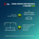Встраиваемый светильник ЭРА KL70 SWH Б0061188