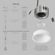 Точечный светодиодный светильник Denkirs Shine Glow DK2431-WH