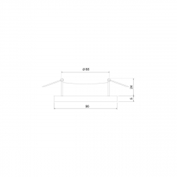 Встраиваемый светильник Elektrostandard 123 MR16 серебро a053356