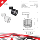 Трековый светильник Reluce Technical 53018-9.3-001MN GX53 WT
