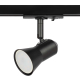 Трековый светильник однофазный ЭРА Taper TR37-GU10 BK Б0053304