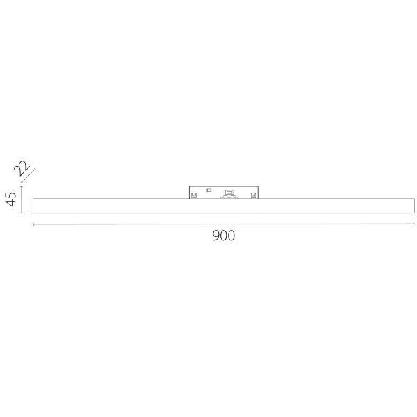 Трековый светильник Lightstar Uno Cct 269907CCT