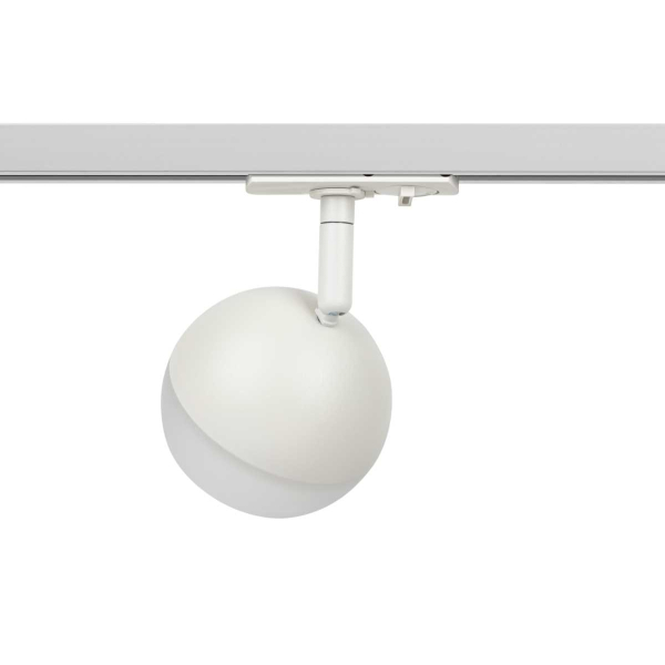 Трековый светильник однофазный ЭРА Round TR46-GX53 WH Б0054152