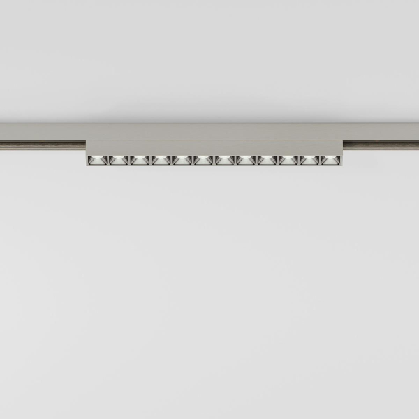 Трековый светильник 10W 4000K никель Elektrostandard 85528/01_система Лайн a072705
