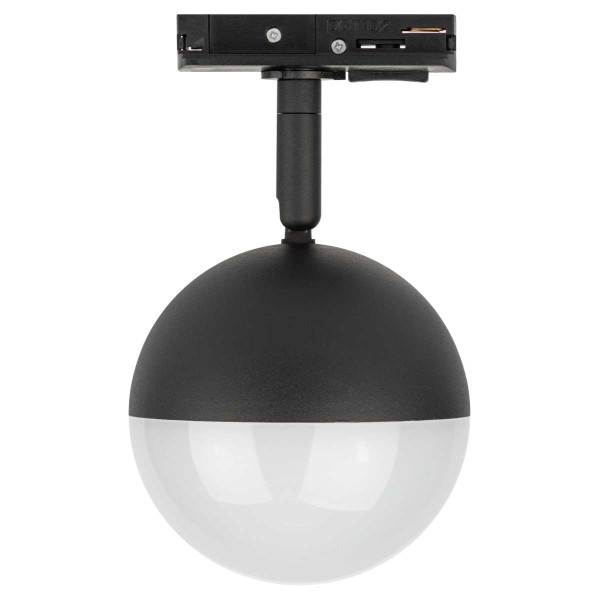 Трековый светильник однофазный ЭРА Round TR42-GX53 BK Б0054178