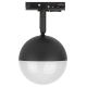 Трековый светильник однофазный ЭРА Round TR42-GX53 BK Б0054178