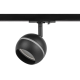 Трековый светильник однофазный ЭРА Round TR47-GX53 BK Б0054156