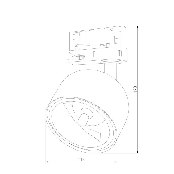 Трековый светильник TK Lighting 6054 Tracer