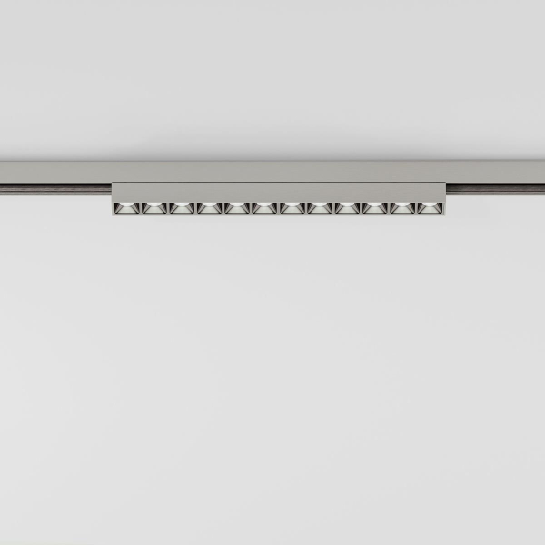 Трековый светильник 10W 3000K никель Elektrostandard 85528/01_система Лайн a072704