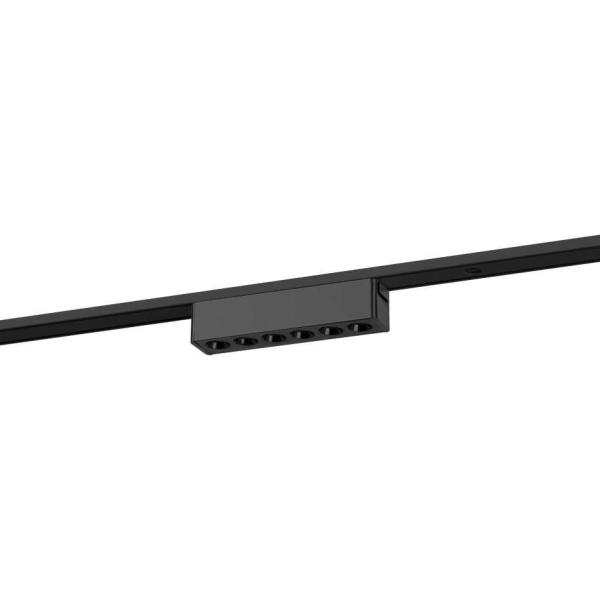 Магнитный трековый светильник ЭРА TRM-S5-2-6W4K BK Б0059049