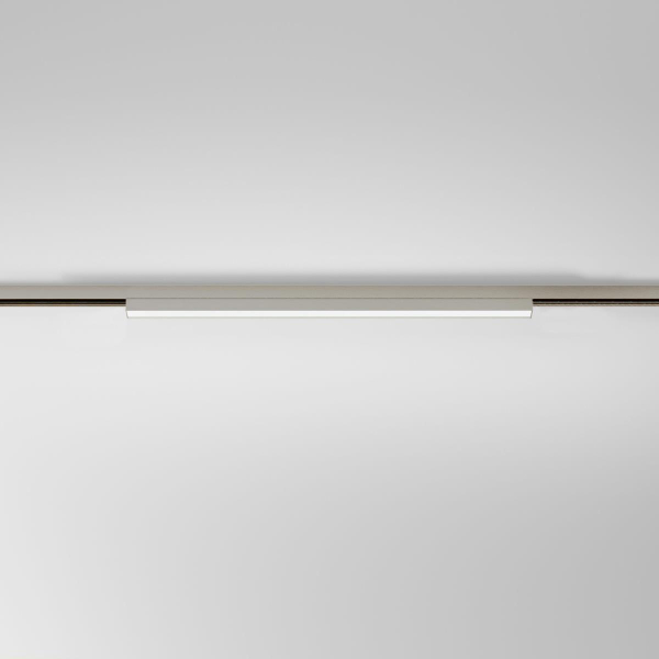 Трековый светильник 24W 4000K никель Elektrostandard 85527/01_система Лайн a072703