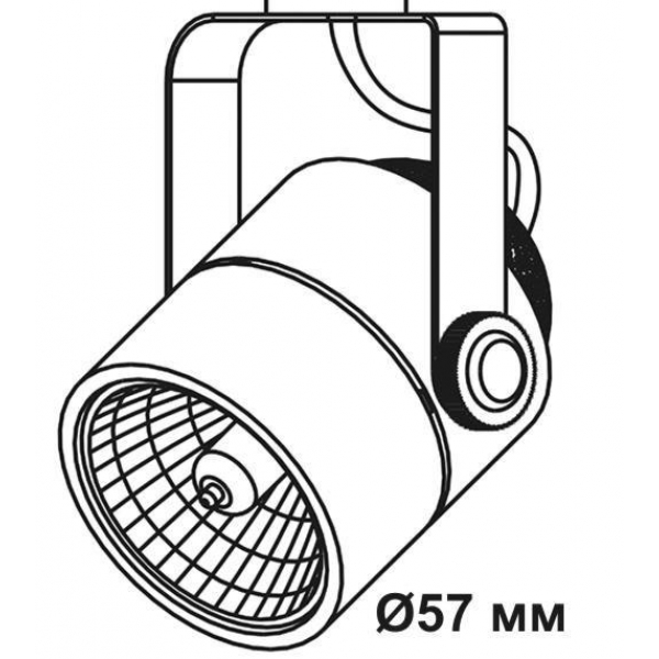 Трековый светильник IMEX Трек 1 WH IL.0010.0050