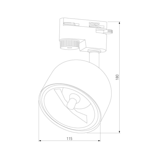 Трековый светильник TK Lighting 4494 Tracer Black