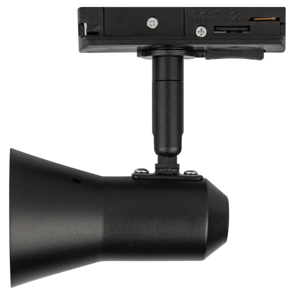 Трековый светильник однофазный ЭРА Taper TR37-GU10 BK Б0053304