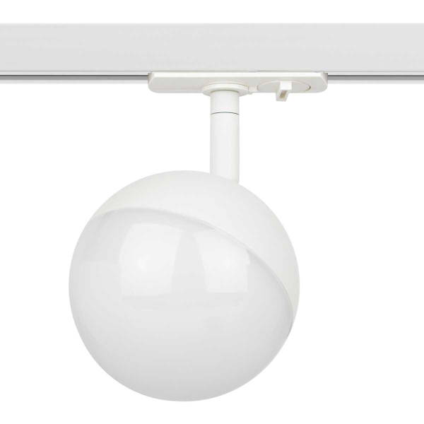 Трековый светильник однофазный ЭРА Round TR42-GX53 WH Б0054177