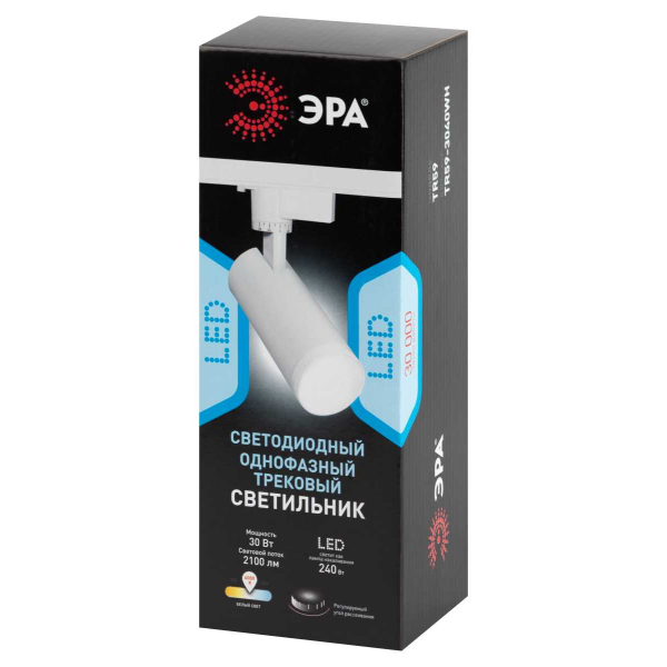 Трековый светильник однофазный ЭРА TR59-3040 WH Б0054446