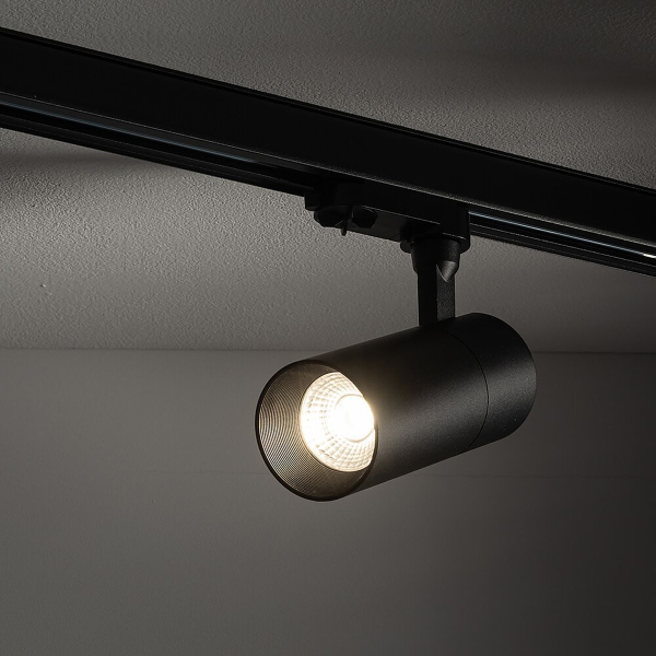 Трековый трехфазный светильник Nowodvorski Ctls Tinos Led Black 10396