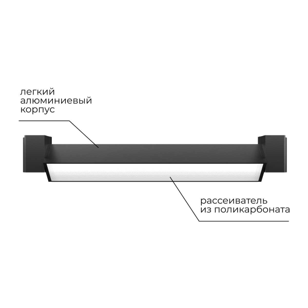 Трековый светодиодный светильник Apeyron 25-11