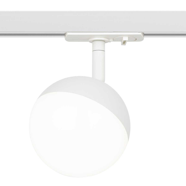 Трековый светильник однофазный ЭРА Round TR42-GX53 WH Б0054177