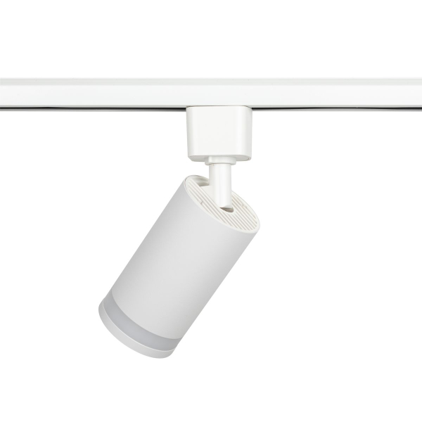 Трековый светильник однофазный ЭРА TR77-GU10 WH Б0063935