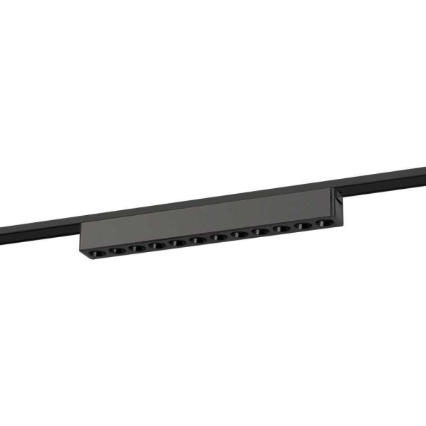 Магнитный трековый светильник ЭРА TRM-S5-2-12W4K BK Б0059050