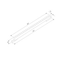 Трековый светодиодный светильник Elektrostandard Mini Magnetic 85169/01 a065656