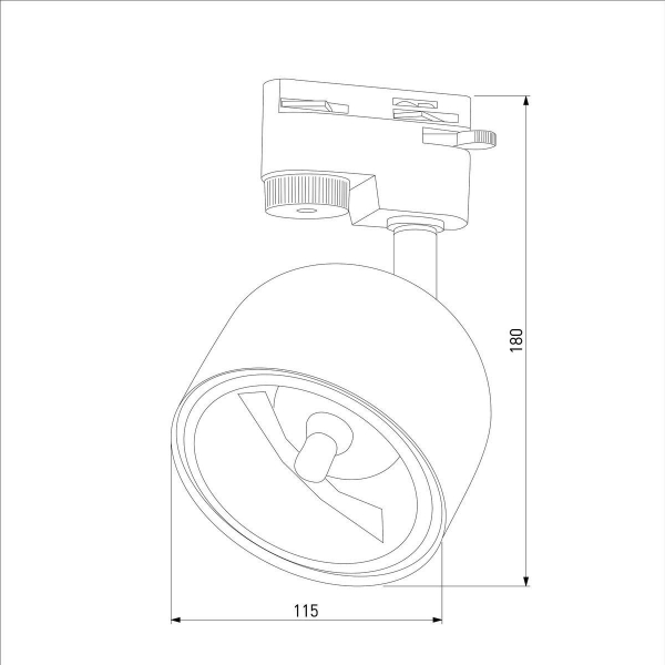 Трековый светильник TK Lighting 4494 Tracer Black