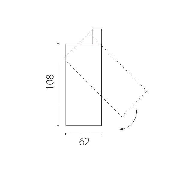 Светильник светодиодный для трековых систем QUATTRO либо потолочный (накладной или встраиваемый) Alta Base Lightstar 215136