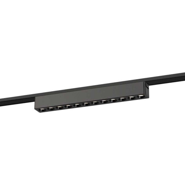 Магнитный трековый светильник ЭРА TRM-S5-2-12W4K BK Б0059050