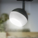 Трековый светильник однофазный ЭРА Round TR46-GX53 BK Б0054153