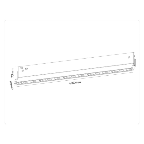 Трековый линейный светильник Ambrella Light TRACK SYSTEM GL2365