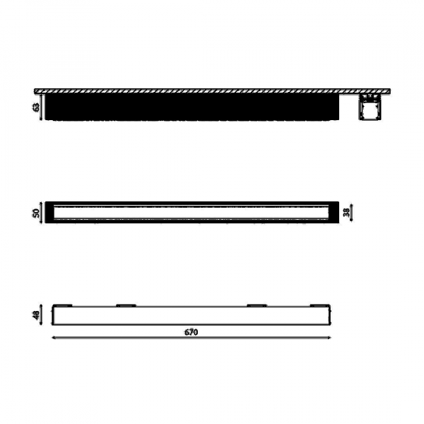 Трековый светодиодный светильник DesignLed SY-601212-BL-24-NW 003584