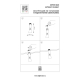Трековый светильник Lightstar Due Hermes 210847