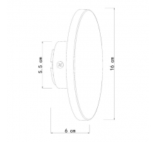 Уличный настенный светодиодный светильник Arte Lamp Nimbo A4412AL-1BK