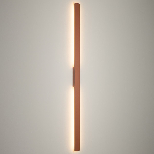 Уличный настенный светильник Nowodvorski Demi Led L Brick red 11561