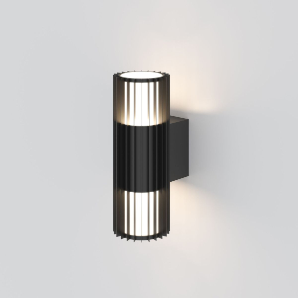 Уличный настенный светодиодный cветильник Elektrostandard Entero 35189/W a070266